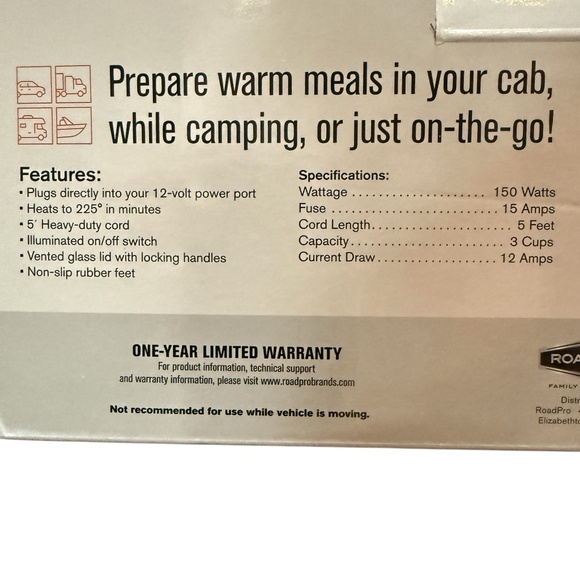 RoadPro Portable Roaster - Picture 5 of 6